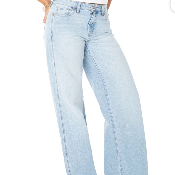 Celebrity Pink Women's Baggy Wide Leg Jeans - Picture 5 of 5